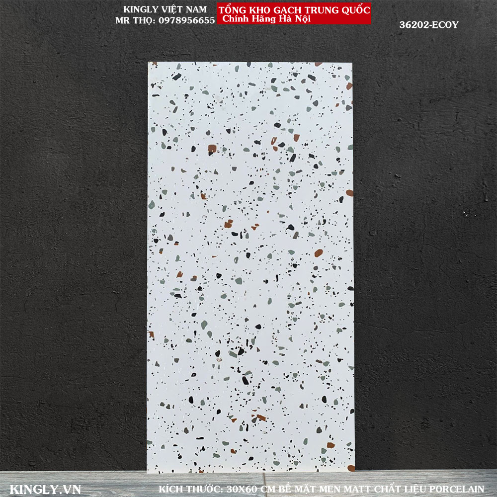 Gạch Terrazzo 30x60 xương đá 36202 Loại 1